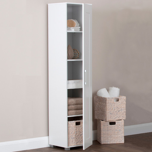 Tall single deals door storage cabinet